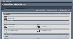 Desktop Screenshot of fotoalbum.starkov.cz